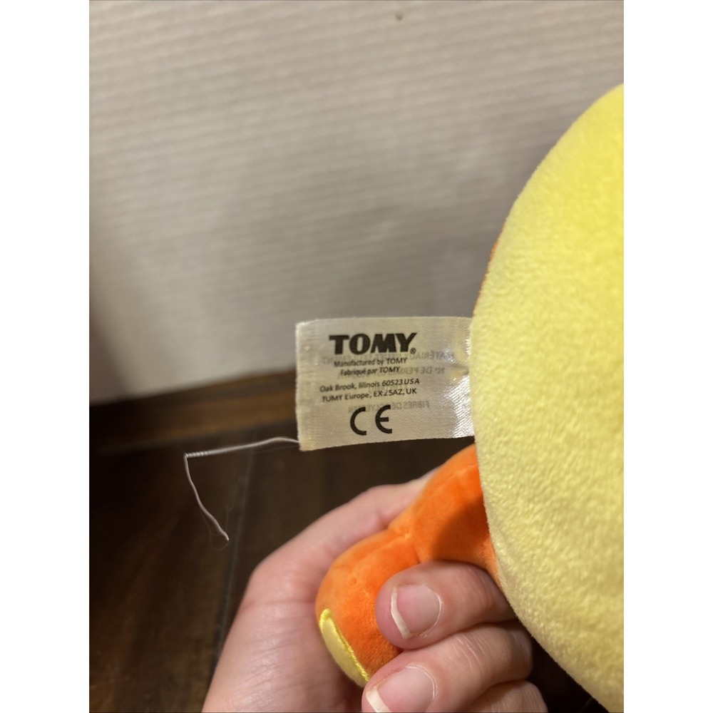Pokemon Charmander (Tomy) 9" Tall Stuffed Plush Orange Dragon - Picture 3 of 4
